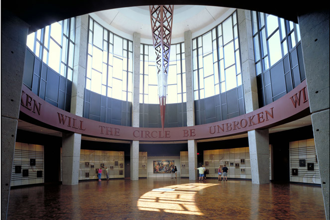 Hall of Fame Rotunda. Photo: Tim Hursley. 